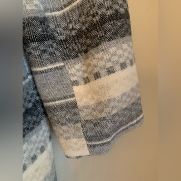 Vintage BRAETAN Wool Blend Aztec Tribal Blazer Jacket Size Large made in ukraine - Picture 5 of 7